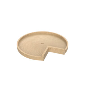 Rev-A-Shelf Wood Pie-Cut Lazy Susan Shelf for Corner Base Cabinets