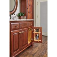 Rev-A-Shelf Wood Vanity Cabinet Door Storage Rack