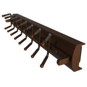 Sidelines Premier Pull Out Swivel Tie Rack for Custom Closet Systems