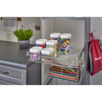 Rev-A-Shelf Deluxe Pullout Pantry Container Organizer for Custom Walk-In Pantry Storage