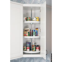 Rev-A-Shelf Polymer Full-Circle 3-Shelf Lazy Susans for 38" H Corner Wall Cabinets