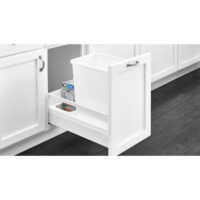 Rev-A-Shelf Tandem Pullout Waste/Trash Container w/ Soft-Close and SERVO-DRIVE System 18"