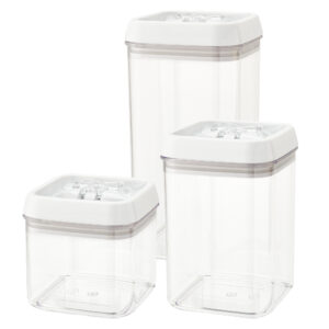 Rev-A-Shelf Acrylic Container Set and Matching Lid