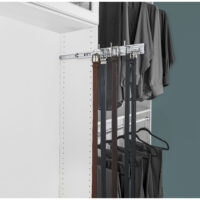Rev-A-Shelf Sliding Belt Rack for Custom Closet Systems