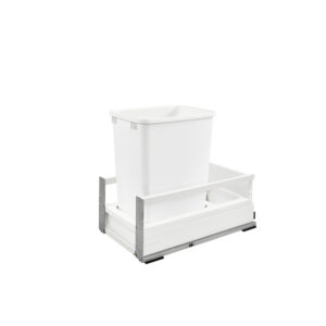 Rev-A-Shelf Tandem Pullout Waste/Trash Container w/ Soft-Close and SERVO-DRIVE System 15"
