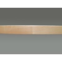 Rev-A-Shelf Banded Wood D-Shaped Lazy Susan Shelf for Corner Base Cabinets w/ Swivel Bearing