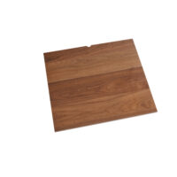Rev-A-Shelf Walnut Trim-to-Fit Drawer Peg Board Insert with Wooden Pegs