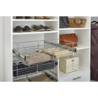 Rev-A-Shelf 24" W Closet Basket for Custom Closet Systems