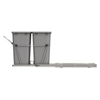 Rev-A-Shelf Chrome Steel Pullout Waste/Trash Containers
