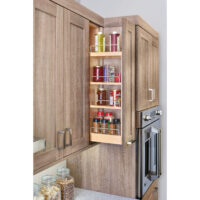 Rev-A-Shelf Wood Wall Cabinet Pullout Organizer for 36" H Cabinets w/ BB Soft-Close