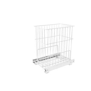 Rev-A-Shelf Steel Wire Pullout Hamper for Vanity/Closet Applications