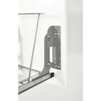 Rev-A-Shelf Adjustable Door Mount Bracket for Rev-A-Shelf® Pullout Waste Containers and Organizers