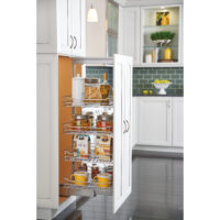 Rev-A-Shelf Adjustable Pantry System for Tall Pantry Cabinets 73"