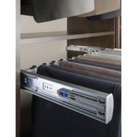Sidelines Steel Pullout Pants Organizer w/ Soft-Close for Custom Closet Systems