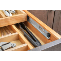 Rev-A-Shelf Wood Base Cabinet Two-Tier K-Cup Replacement Drawer System w/ Soft-Close