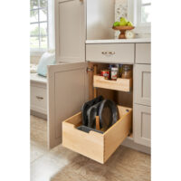 Rev-A-Shelf Base Cabinet Pullout Wood Drawer Pilaster System
