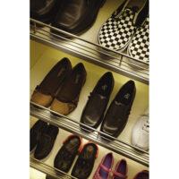 Rev-A-Shelf Closet Shoe Rail for Custom Closet Systems (10 pack)
