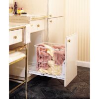 Rev-A-Shelf Steel Wire Pullout Hamper for Vanity/Closet Applications