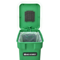 Rev-A-Shelf Wood Top Mount Pullout Compost Container