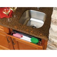 Rev-A-Shelf Stainless-Steel Tip-Out Trays for Sink Base Cabinets