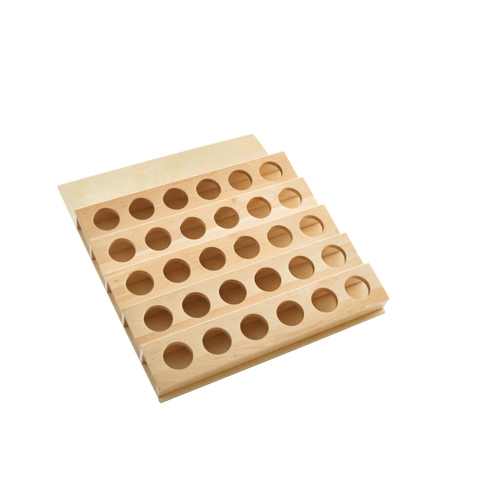 Rev-A-Shelf Wood K-Cup Cabinet Drawer Insert Organizer