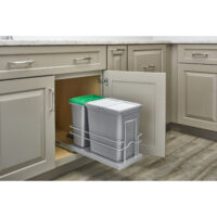Rev-A-Shelf Undersink Pullout Waste/Trash Container w/ Soft-Close