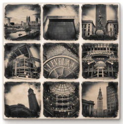Cityscape Tile Cleveland Collage