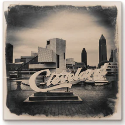Cityscape Tile Cleveland Script - North Coast Harbor