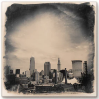 Cityscape Tile Cleveland Skylines