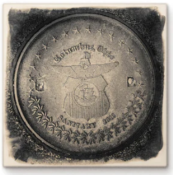 Cityscape Tile Columbus Manhole Cover Alternative