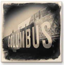 Cityscape Tile Columbus Mural