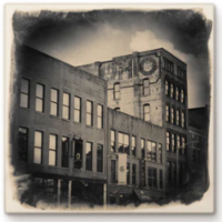 Cityscape Tile Columbus Ohio Ghost Sign