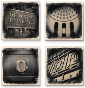 Cityscape Tile Columbus Ohio State Tile-Coaster Collection
