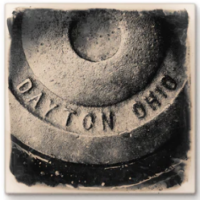 Cityscape Tile Dayton Manhole Cover