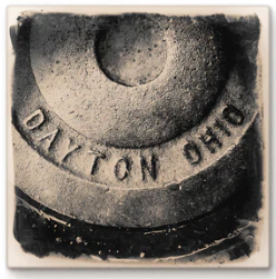 Cityscape Tile Dayton Manhole Cover
