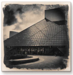 Cityscape Tile Cleveland Rock and Roll Hall of Fame