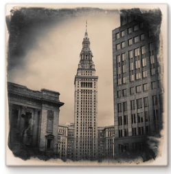 Cityscape Tile Cleveland Terminal Tower