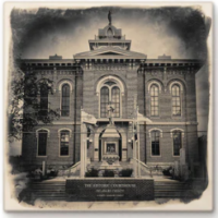 Cityscape Tile Delaware Country Historic Courthouse