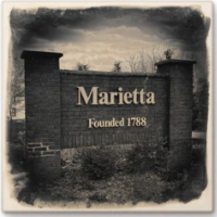 Cityscape Tile Marietta Sign 2