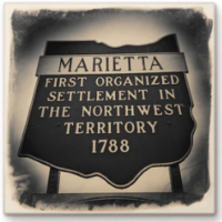 Cityscape Tile Marietta Sign