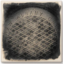 Cityscape Tile New Albany Manhole Cover