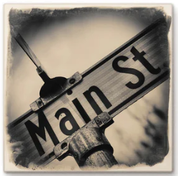 Cityscape Tile Tipp City Main Street Sign