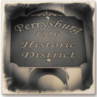 Cityscape Tile New Toledo-Perrysburg Historic District Sign