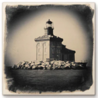 Cityscape Tile New Toledo-Perrysburg Lighthouse