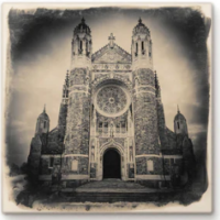 Cityscape Tile New Toledo-Perrysburg Queen of the Mosy Holy Rosary Cathhedral