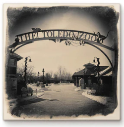 Cityscape Tile New Toledo-Perrysburg The Toledo Zoo Sign