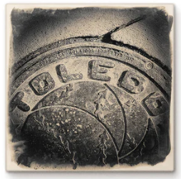 Cityscape Tile New Toledo-Perrysburg Manhole Cover