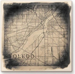 Cityscape Tile New Toledo-Perrysburg Map