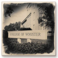 Cityscape Tile Wooster College of Wooster Sign