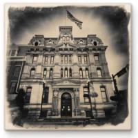 Cityscape Tile Wooster Wayne County Courthouse